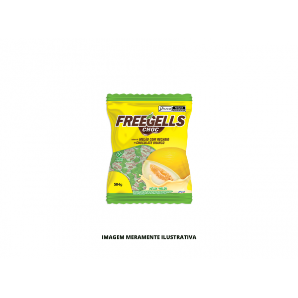 BALA - FREEGELLS RICLAN - 475g - MELAO CHOC BCO - PCT